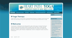 Desktop Screenshot of heartpathyoga.com